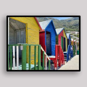 Colourful Beach Huts