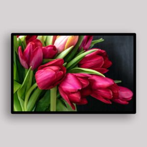 Crimson Tulip Bouquet