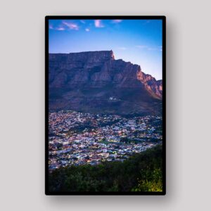 Evening Mountain City