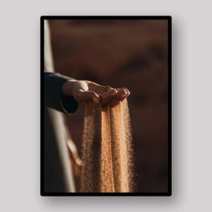 Falling Desert Sand