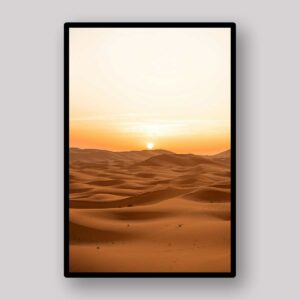 Golden Desert Sunrise