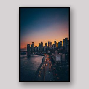 Manhattan Bridge Dusk