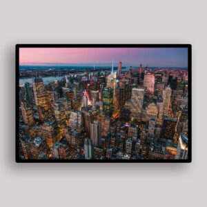 Manhattan Twilight Grid