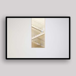 Minimal Stairwell Window