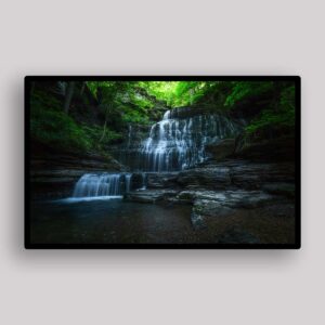 Mossy Waterfall Steps