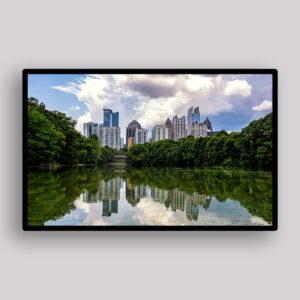 Park Skyline Reflection