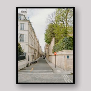 Quiet Paris Lane