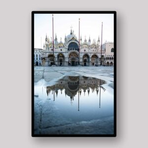 Reflected Cathedral Square