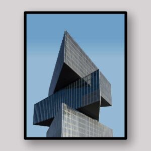 Stacked Steel Blocks