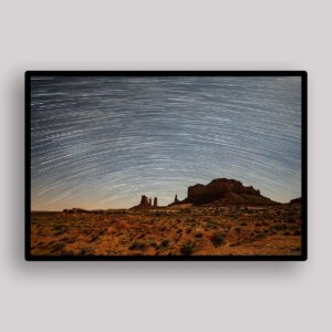 Star Trail Buttes