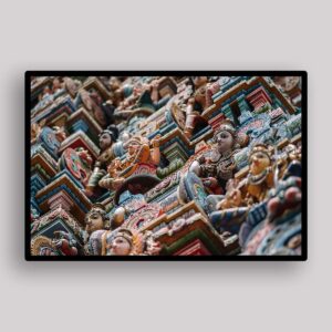 Temple Sculpture Wall