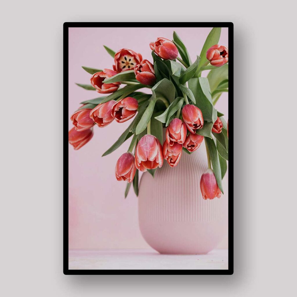 Tulips In Vase