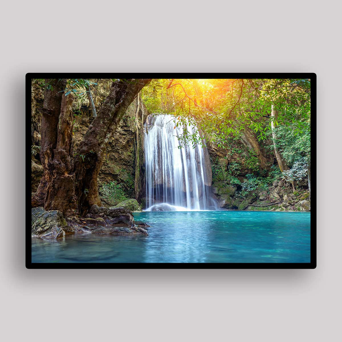 Turquoise Waterfall Pool