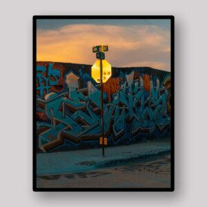 Urban Wall Sunset