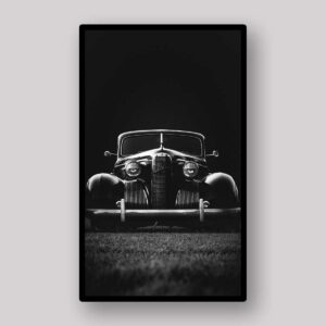 Vintage Black Roadster