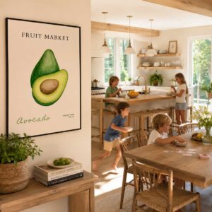 Avocado Market Print